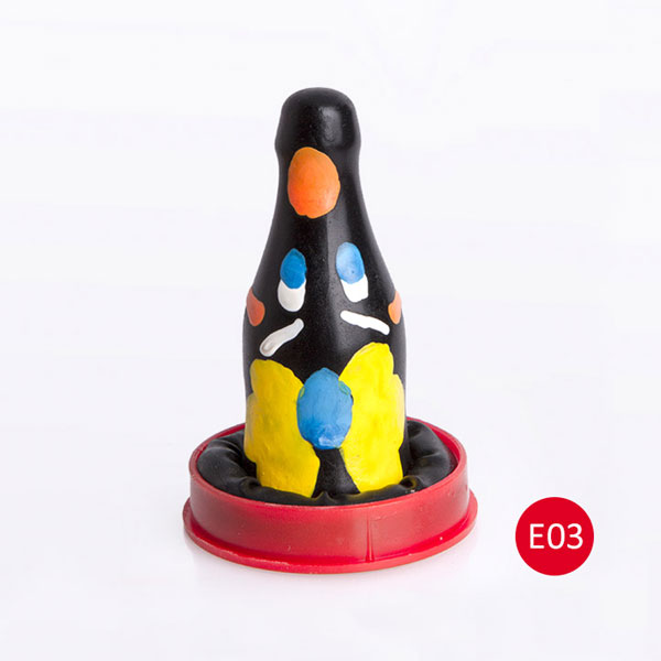 کاندوم عروسکی طرح بطری مدل E3- فاندوم