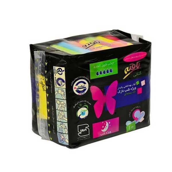 نوار بهداشتی کتانی خیلی خیلی بزرگ شب تافته مدل Thin