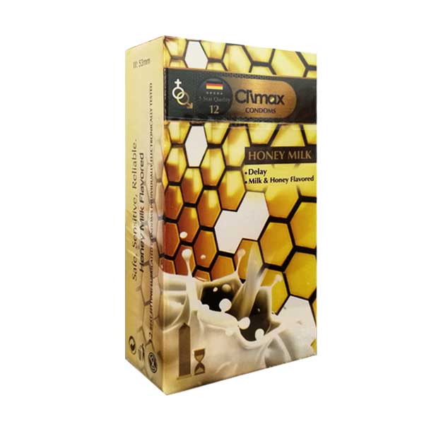 کاندوم تاخیری شیر و عسل کلایمکس Climax Honey Milk