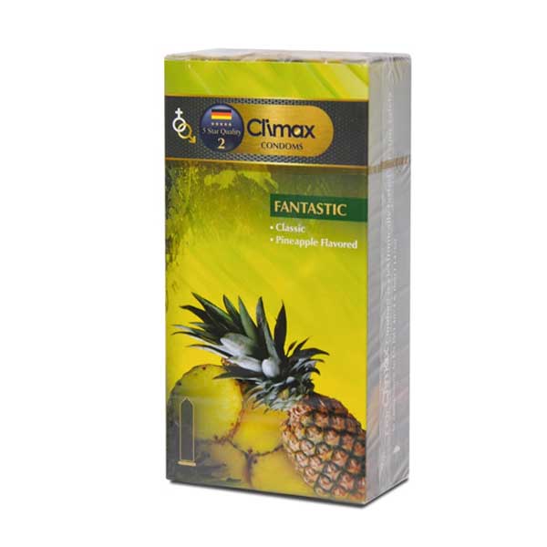 کاندوم ساده کلایمکس با اسانس آناناس Climax Fantastic
