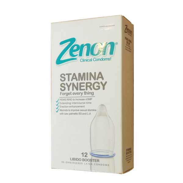 کاندوم تاخیری زنون Stamina Synergy تقویت کننده نعوظ