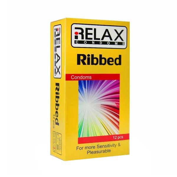 کاندوم شیاردار ریلکس RELAX RIBBED CONDOM