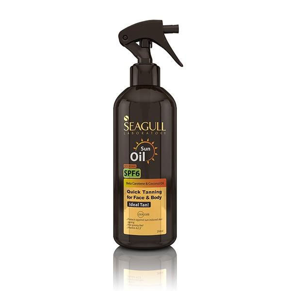 اسپری روغن آفتاب سی گل SPF6