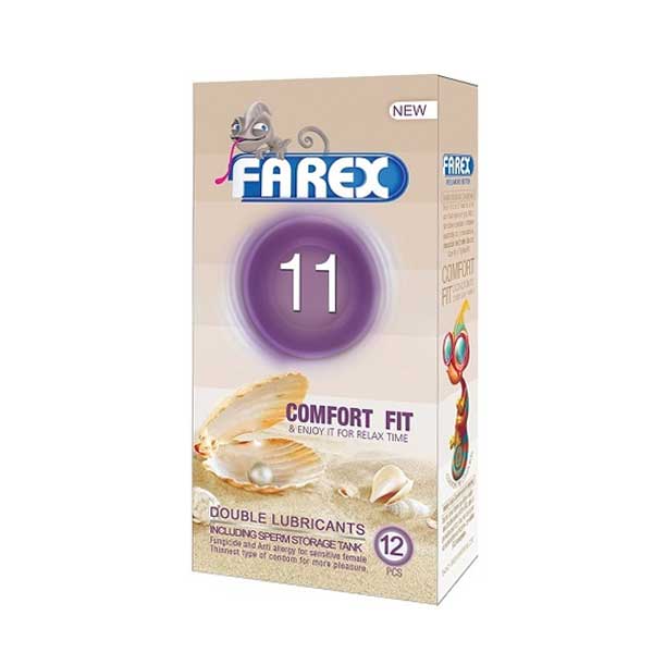 کاندوم آنتی باکتریال فارکس شماره 11