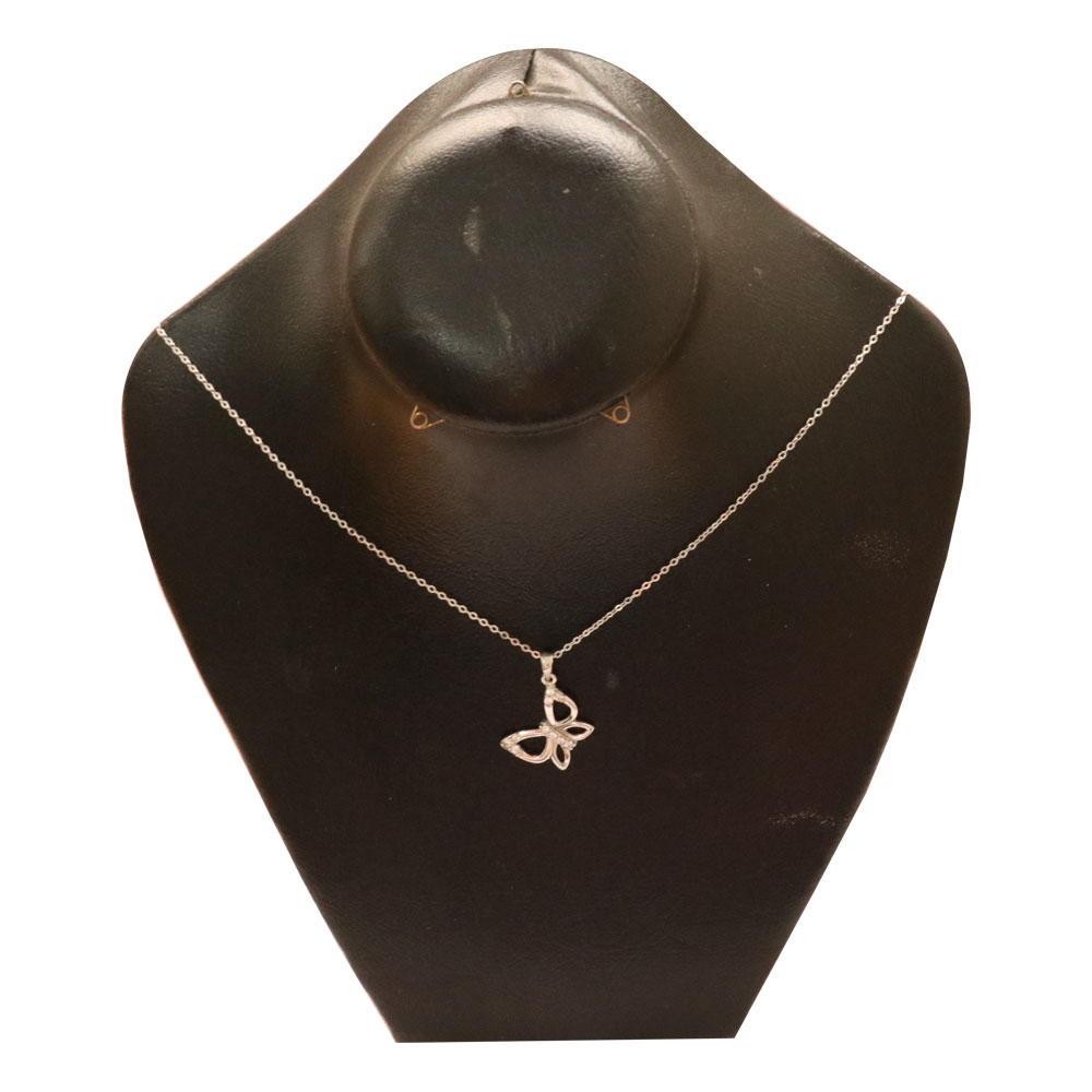 گردنبند نقره زنانه عیار 925 کد G04