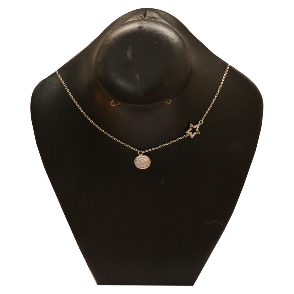 گردنبند نقره زنانه عیار 925 کد G07