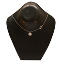 گردنبند نقره زنانه عیار 925 کد G07