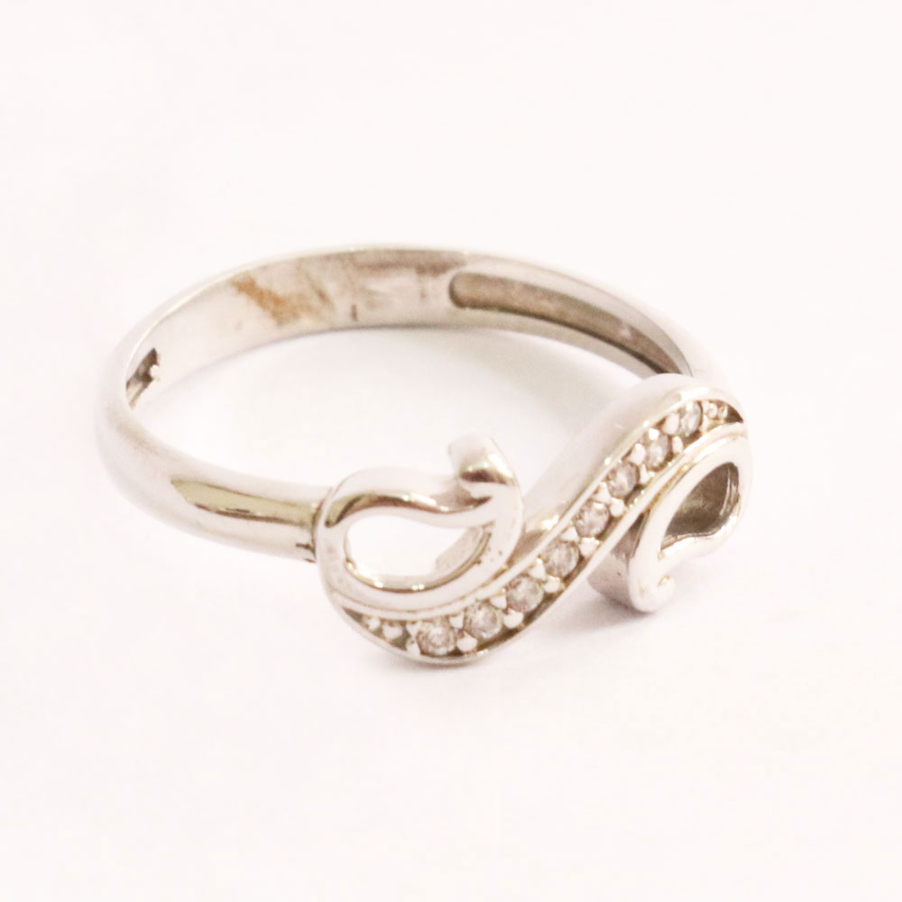 انگشتر نقره عیار 925 کد R06