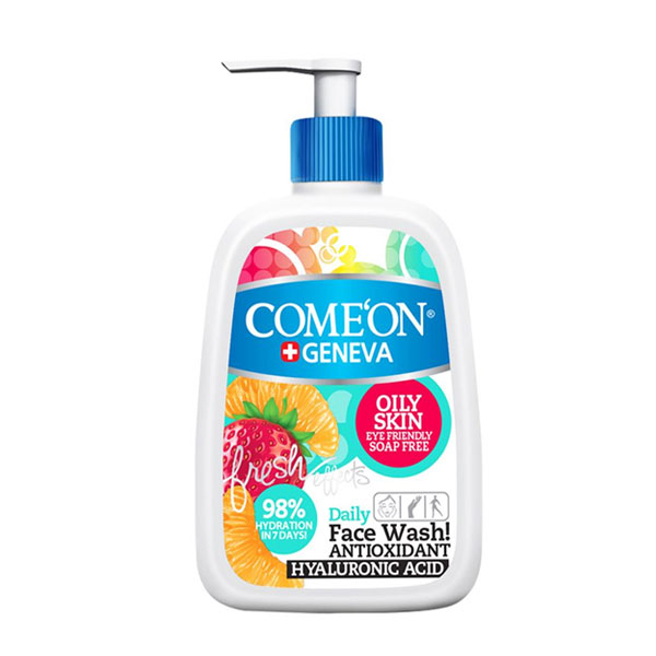 شوینده صورت کامان مدل Oily مناسب پوست چرب