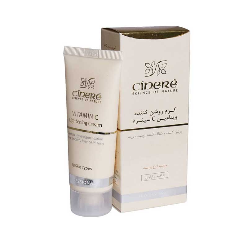 کرم روشن کننده ویتامین C سینره حجم 40 میل