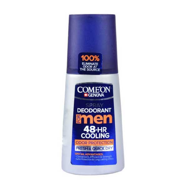اسپری دئودورانت مردانه کامان خنک کننده حجم 125 میل