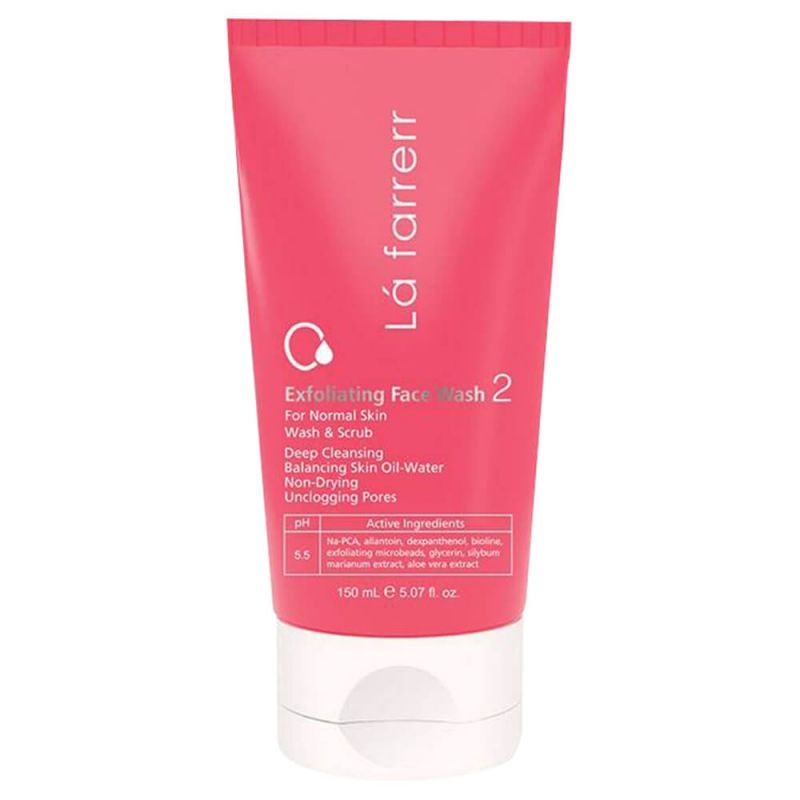 ژل شستشوی صورت لافارر مخصوص پوست های معمولی (2) حجم 150 میل