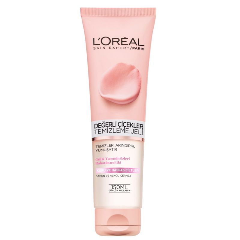 ژل شستشوی صورت لورال مناسب پوست خشک و حساس با حجم 150 میل