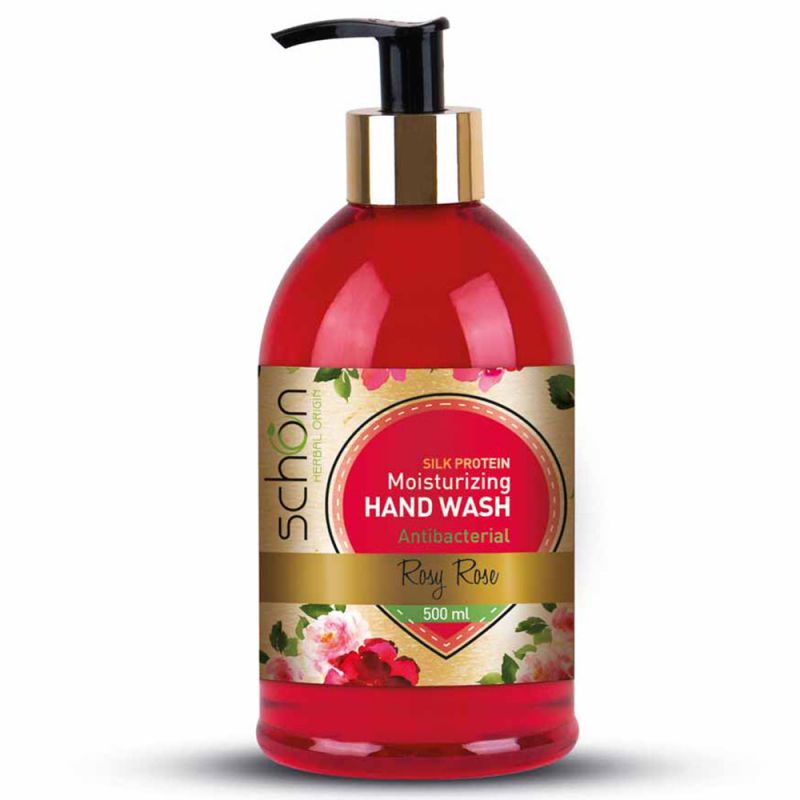 مايع دستشويی مدل Rosy Rose شون حجم 500 میل