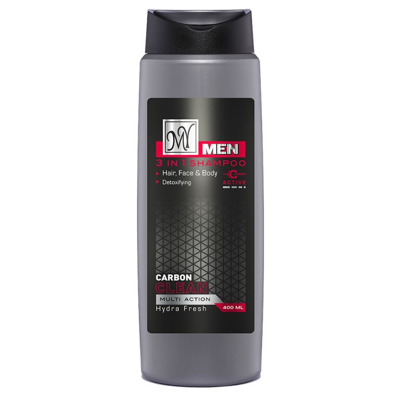 شامپو سر و صورت و بدن مردانه مای مدل کربن کلین حجم 400 میل