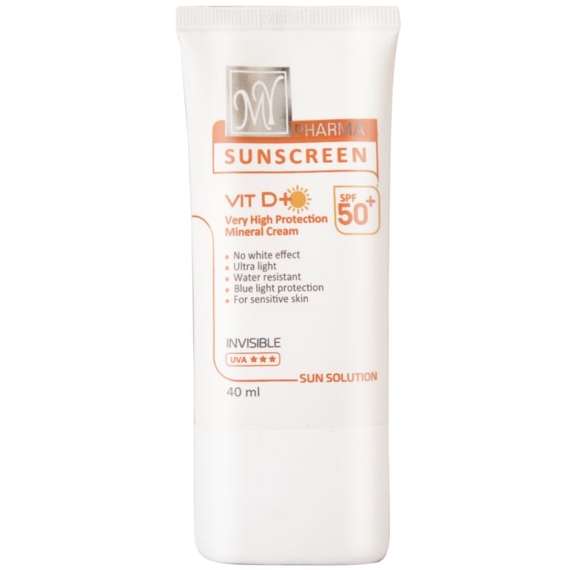 کرم ضد آفتاب SPF50 مای فارما مدل Mineral Sun Solution حجم 40 میل