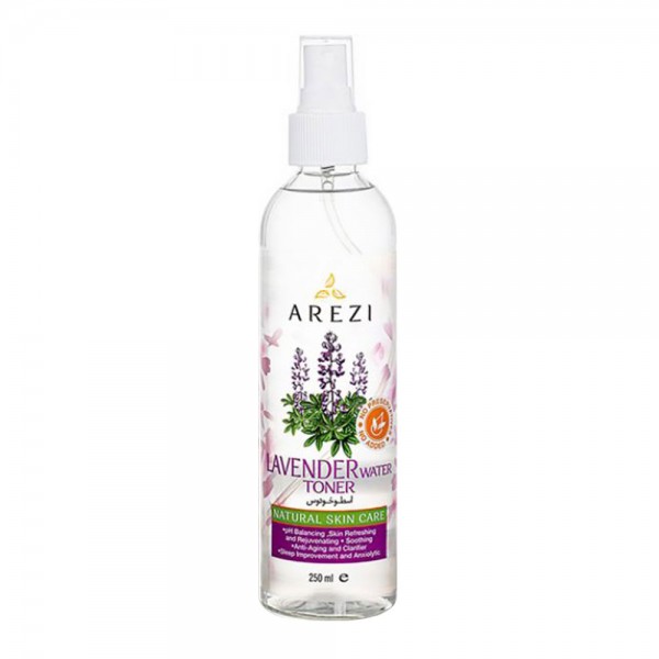 تونر پاک کننده صورت عارضی مدل اسطوخدوس حجم 250 میلی لیتر