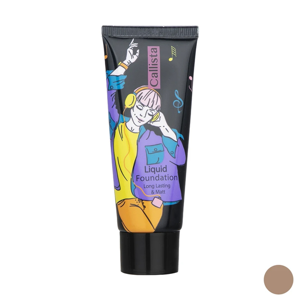 کرم پودر کالیستا مدل Long Lasting And Matt-شماره M15