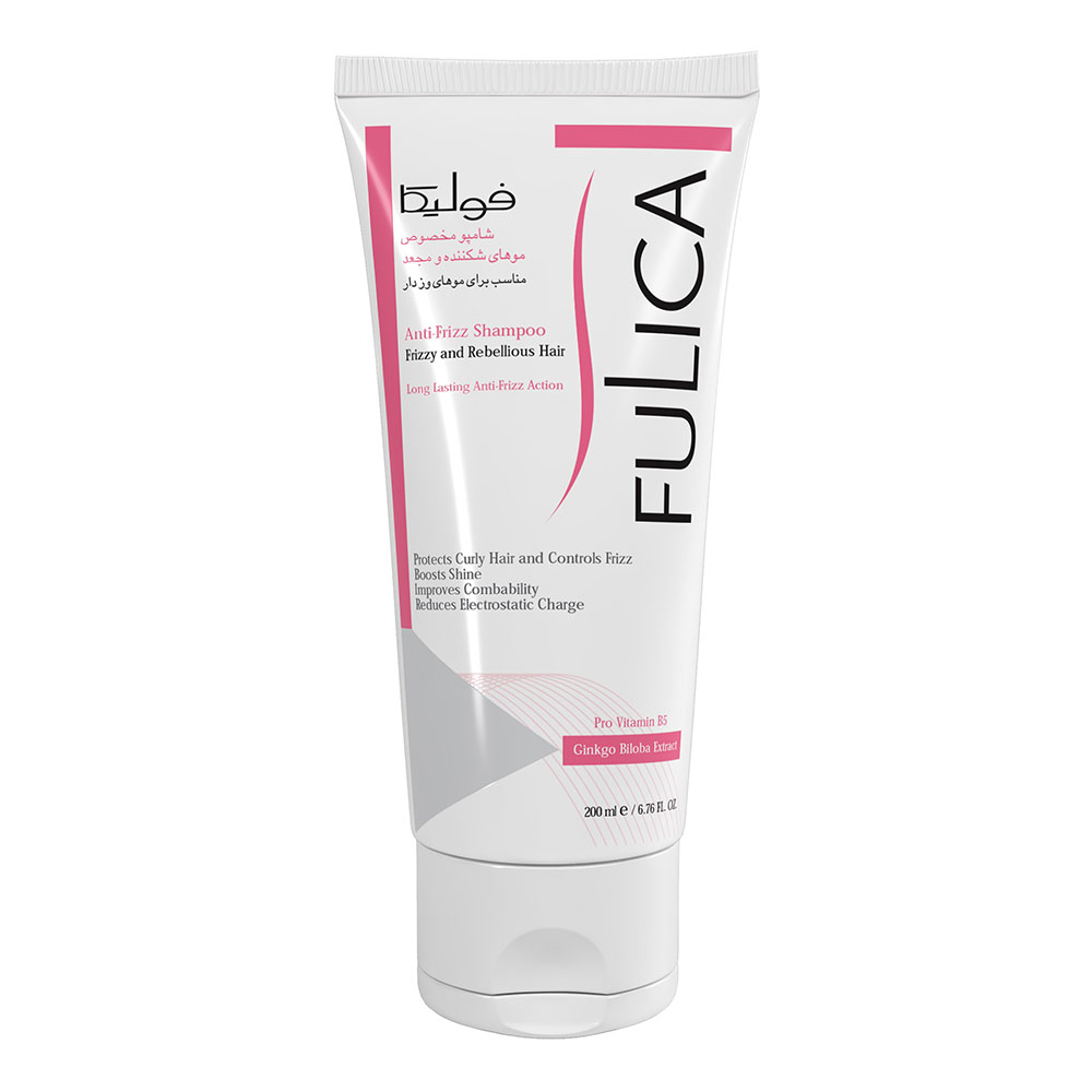 شامپو فولیکا مخصوص موهای شکننده و مجعد 200میل