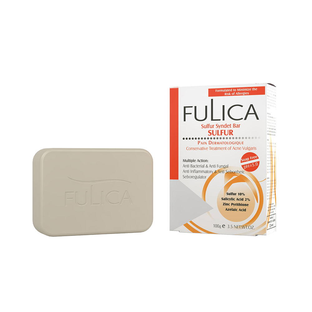  پن آنتی آکنه فولیکا حاوی گوگرد 100گرم