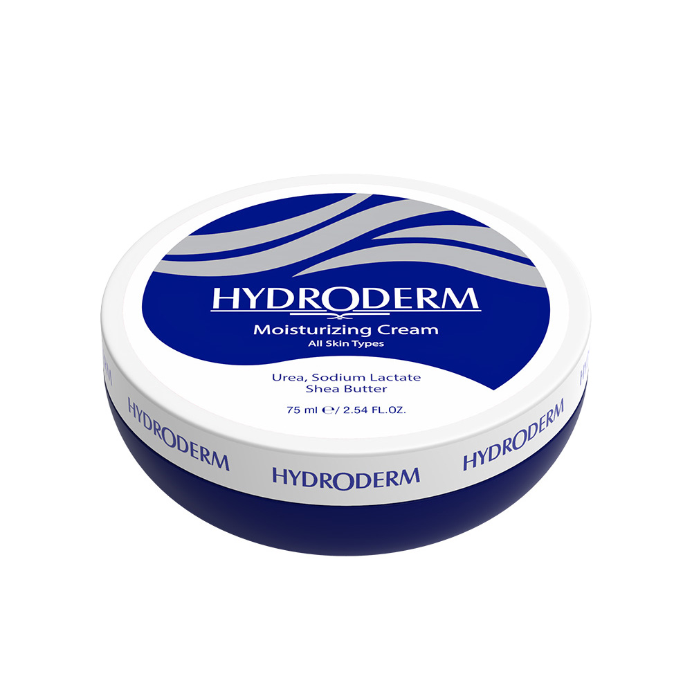 کرم کاسه‌ای مرطوب‌کننده و نرم‌کننده دست و صورت Classic هیدرودرم سرمه‌ای 75میل