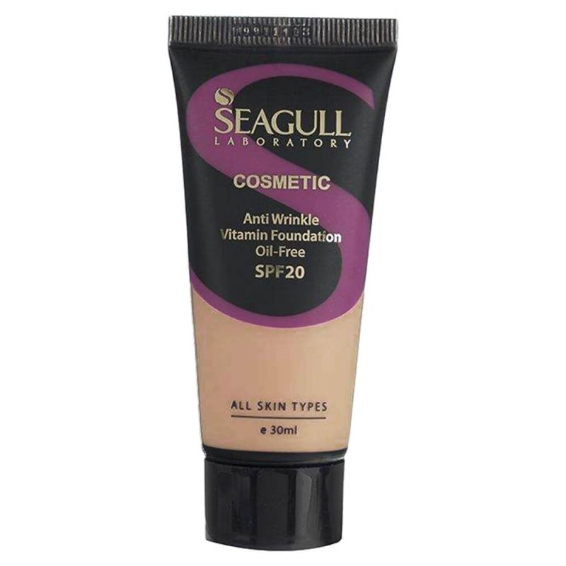 کرم پودر ضد چروک SPF20 سی گل حجم 30 میل - شماره 07 (Light Beige)