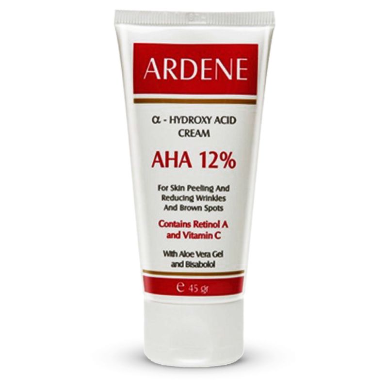 کرم لایه بردار آردن 12% AHA ویتامینه 45 گرم مناسب انواع پوست ها