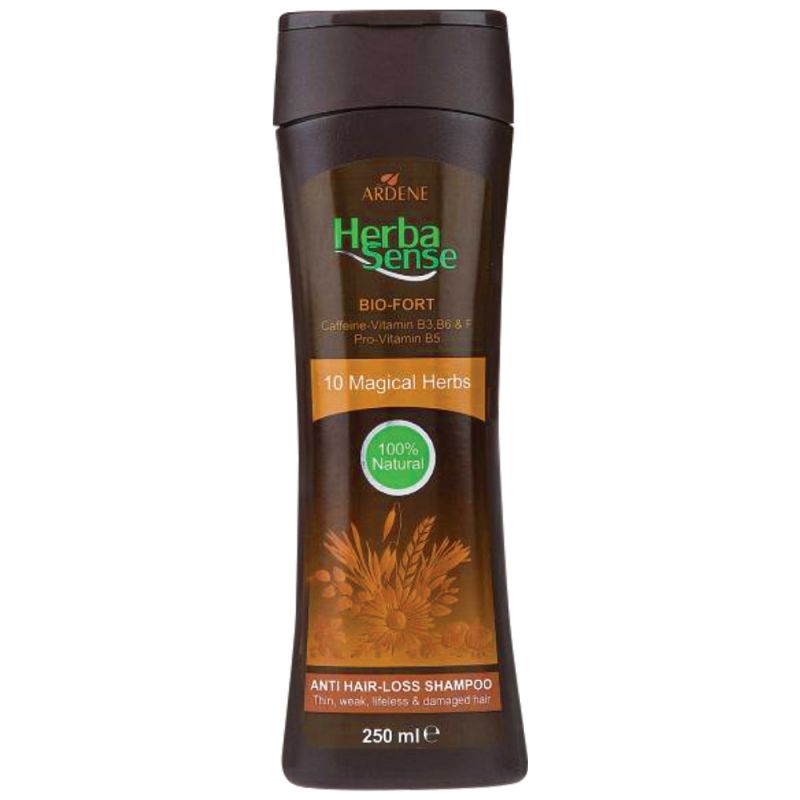 شامپو ضد ریزش آردن مدل Hereba Sense حجم 250 میل