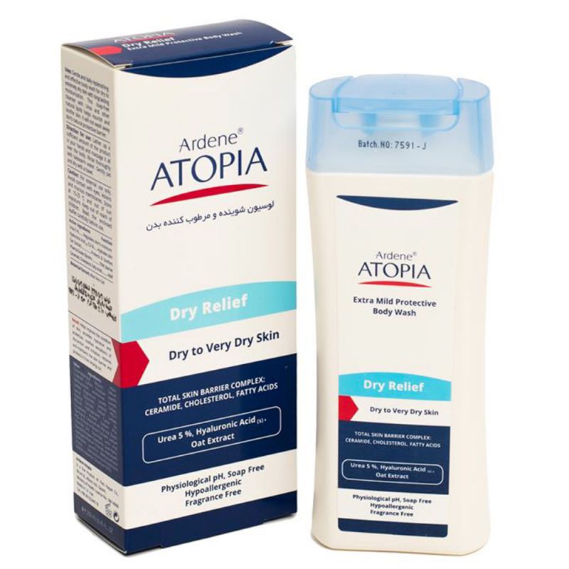 لوسیون شستشو بدن آردن مدل Dry Relief وزن 250 گرم