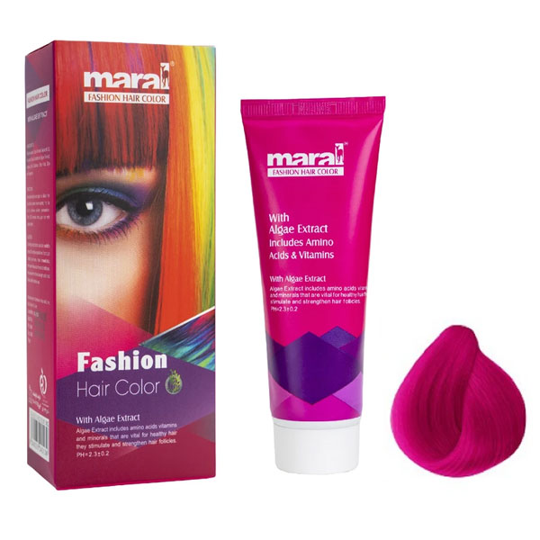 رنگ موی فانتزی مارال 80 میلی لیتری رنگ: سرخابی