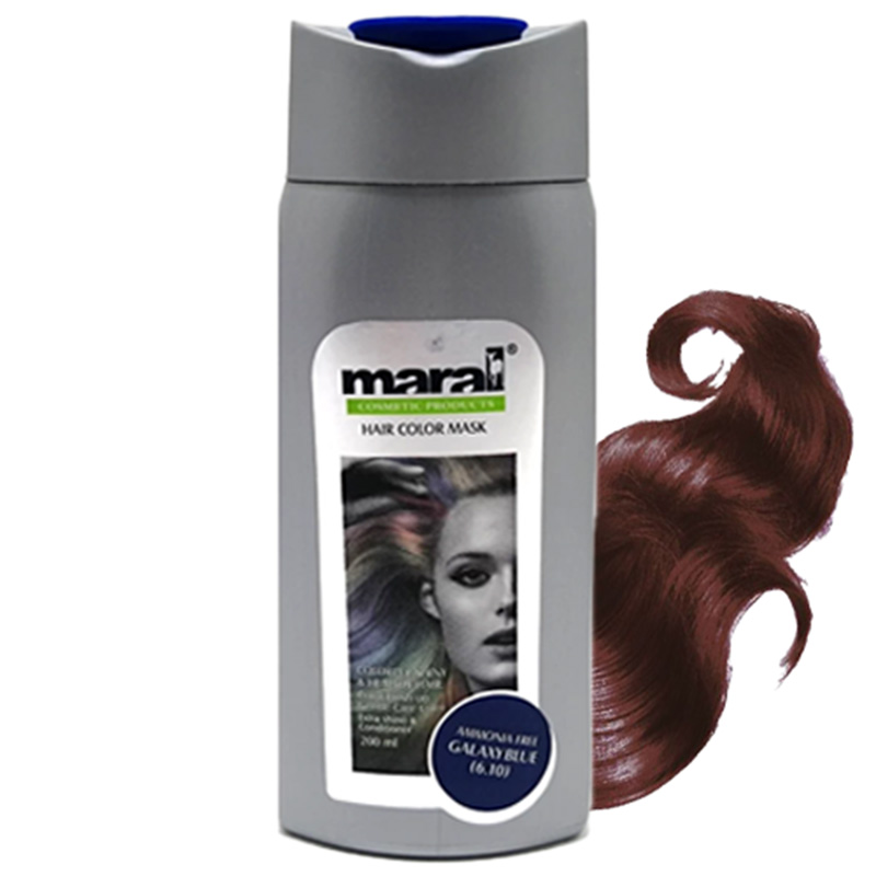 شامپو رنگساژ مارال 200 میل 6.68 (ماهاگونی سی نا)