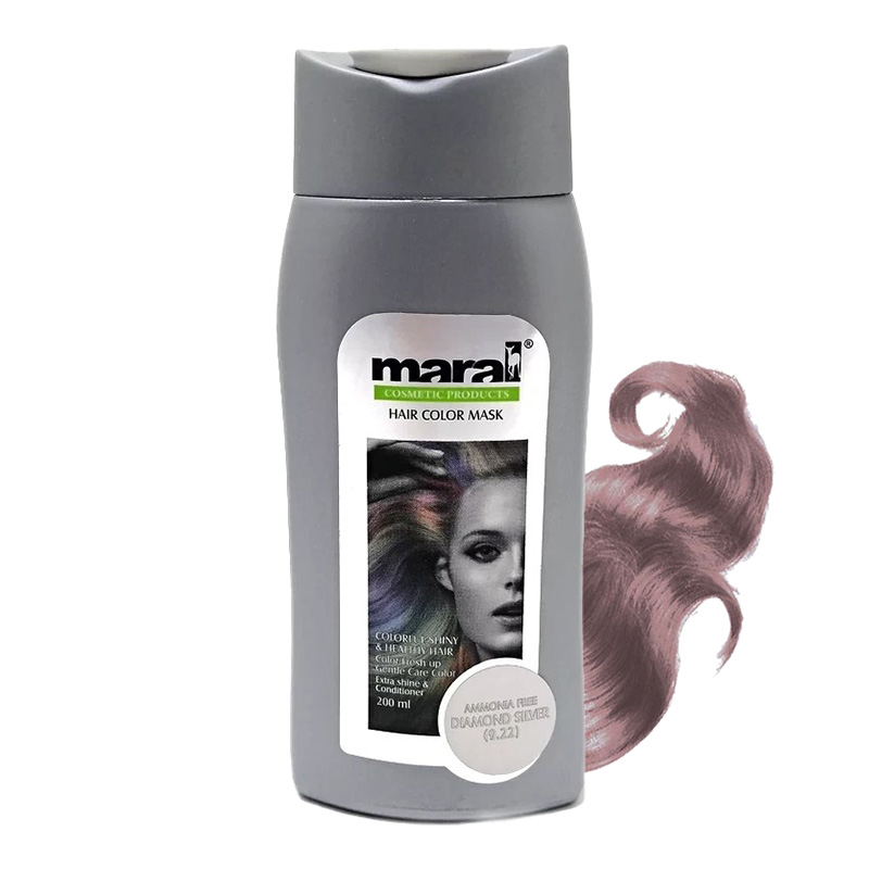 شامپو رنگساژ مارال 200 میل 9.22 (دایموند سیلور)