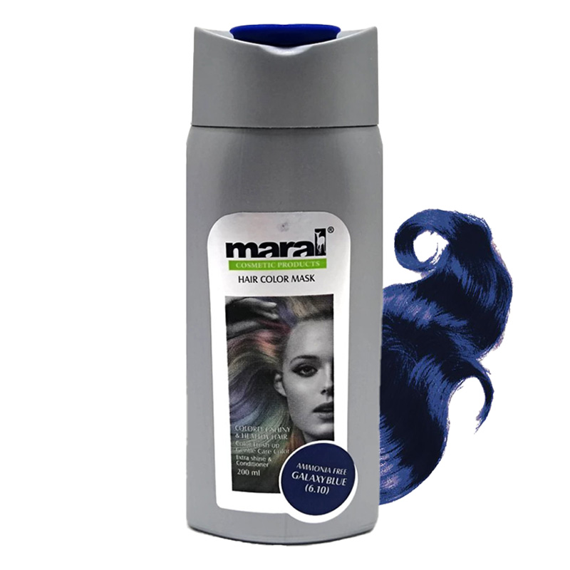 شامپو رنگساژ مارال 200 میل 6.10 (آبی کهکشانی)