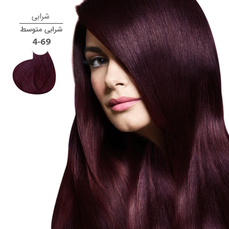 رنگ موی مارال 100 میل 4.69-شرابی متوسط