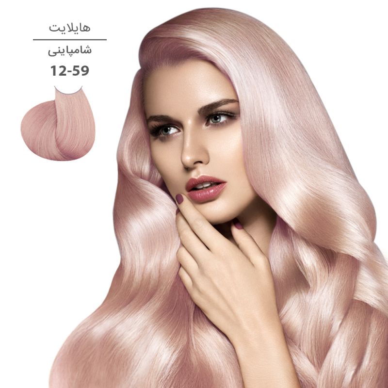 رنگ موی مارال 100 میل 12.59-شامپاینی