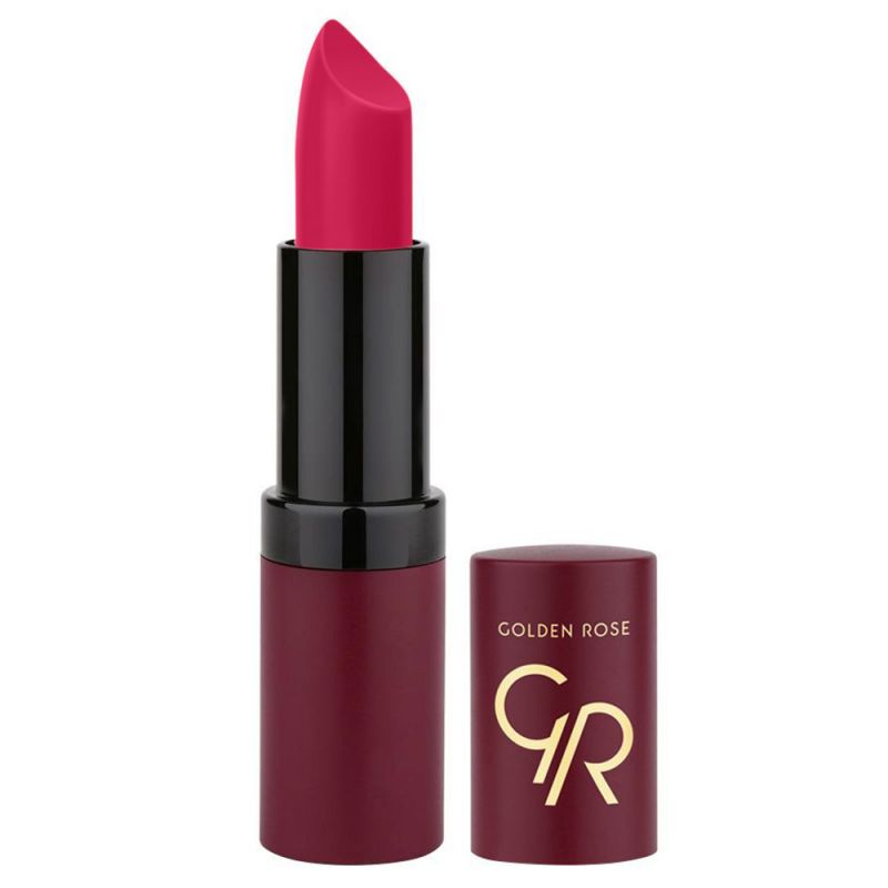 رژ لب مات مخملی گلدن رز Velvet شماره 17