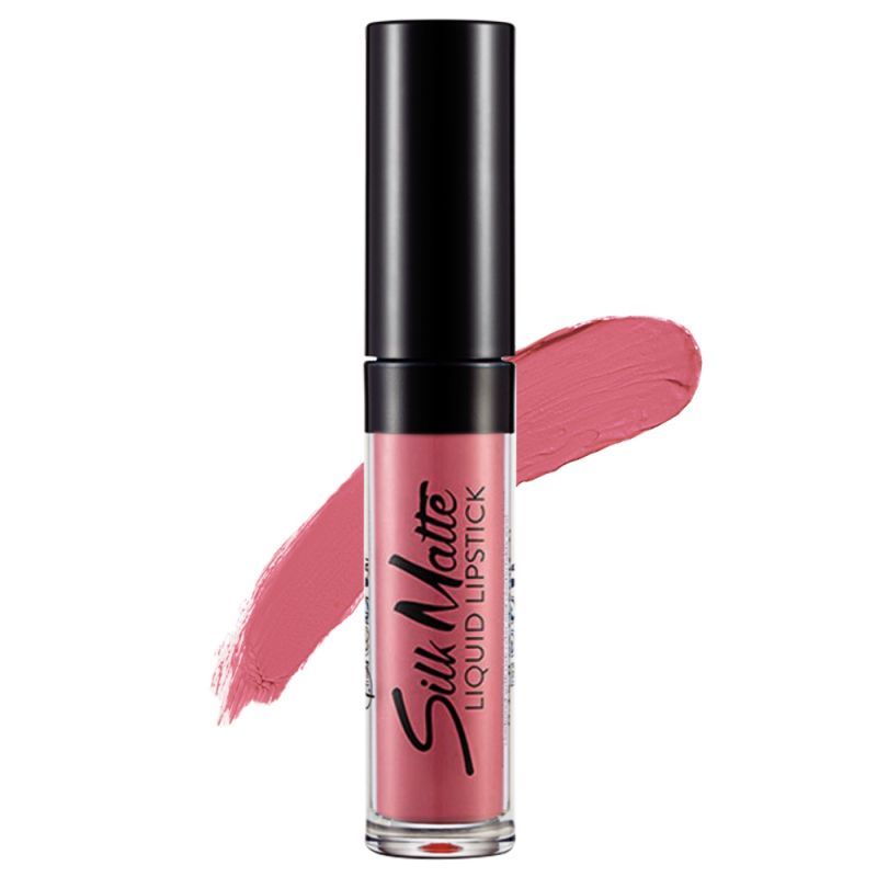 رژ لب مایع فلورمار مدل Silky Matte شماره 13 (Pink Dream)