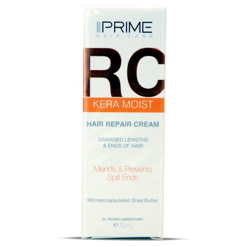 کرم ترمیم کننده مو پریم سری Kera Moist مدل Hair Repair حجم 30 میل