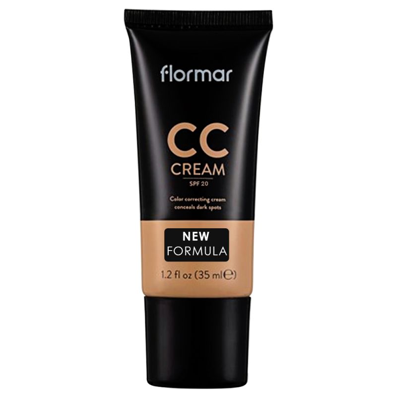 کرم CC فلورمار SPF20 مناسب پوشاندن تیرگی های پوست حجم 35 میل