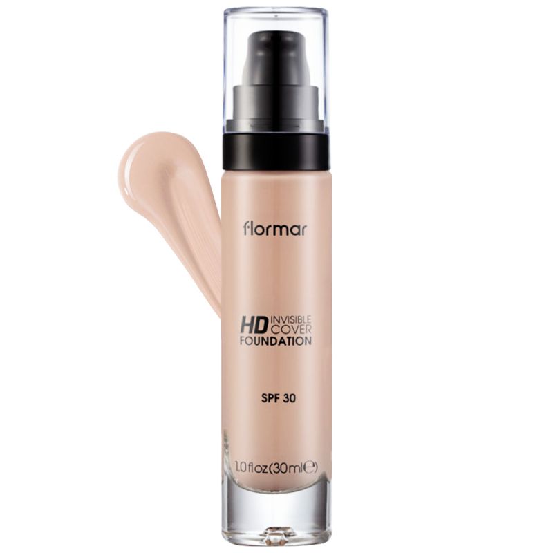 کرم پودر SPF30 فلورمار مدل HD شماره 40 حجم 30 میل