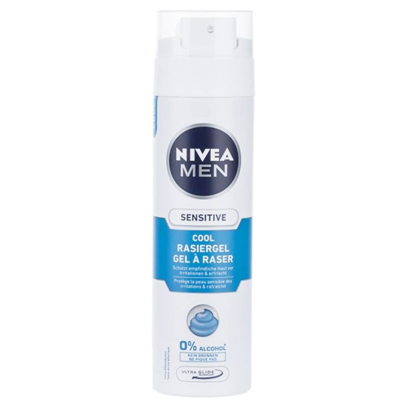 ژل اصلاح مردانه نیوا مدل Sensitive حجم 200 میل
