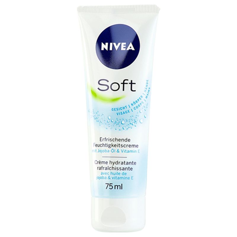 کرم نرم کننده نیوآ مدل Soft حجم 75 میل مناسب پوست های معمولی