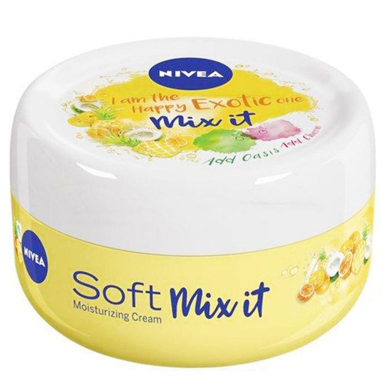 کرم مرطوب کننده سافت نیوا مدل Mix me حجم 100 میل
