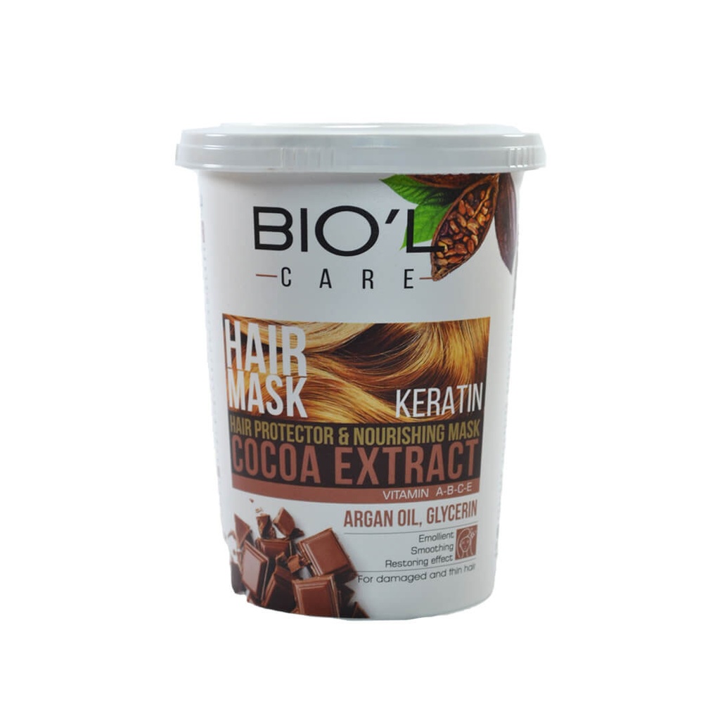 ماسک مو بیول مدل کاکائو حجم 500 میل