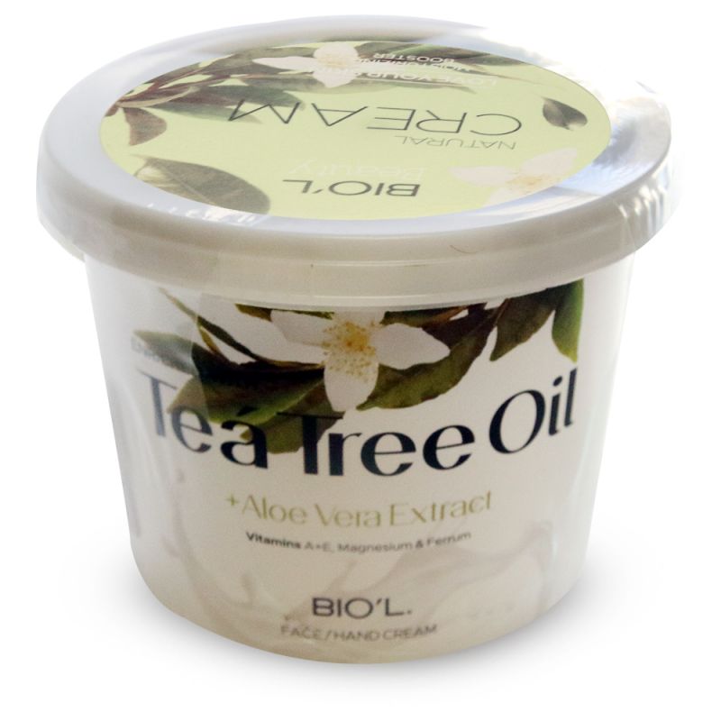 کرم دست و صورت بیول مدل Tea Tree Oil حجم 250 میل
