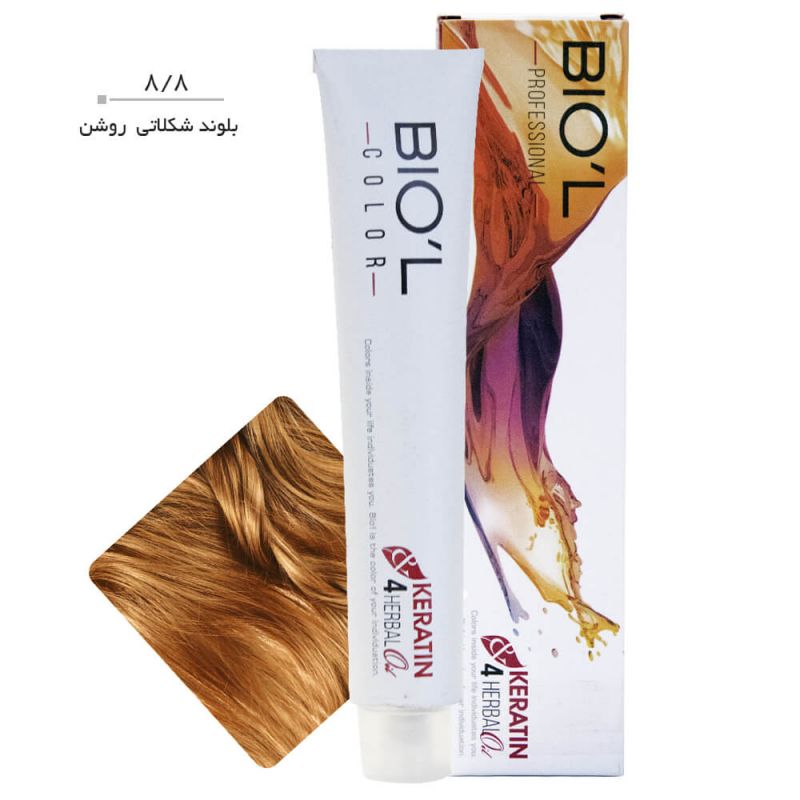 رنگ موی بیول سری Chocolate حجم 100 میل-8.8 (بلوند شکلاتی روشن)