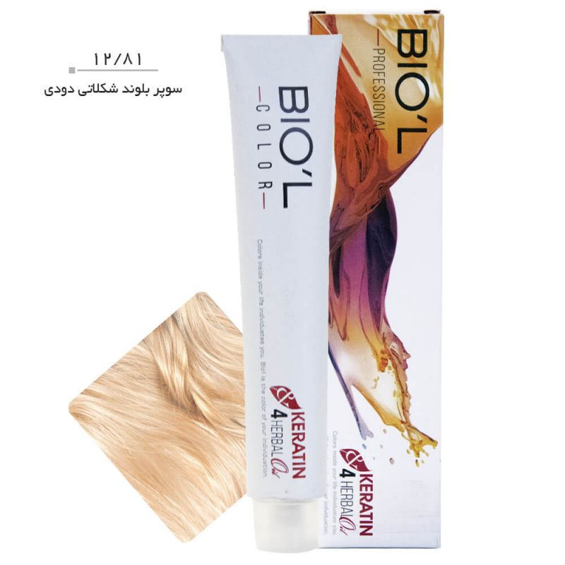 رنگ موی بیول سری Super Blonde حجم 100 میل-12.81 (سوپر بلوند شکلاتی دودی)