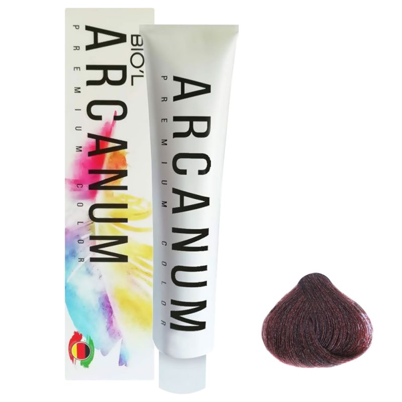 رنگ مو آرکانوم بیول سری بورگاندی - شماره 4.62(قرمز بورگاندی خیلی تیره) حجم 120 میل