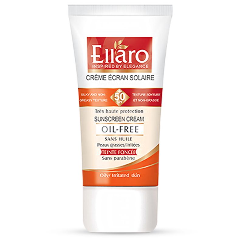 کرم ضدآفتاب الارو SPF50 سری Teinte Claire پوست‌چرب 40میل-بژ طبیعی