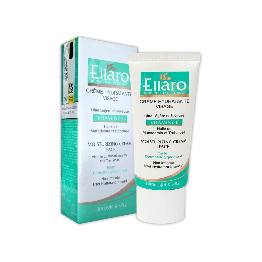 کرم مرطوب‌کننده الارو حاوی ویتامین E انواع‌پوست 50میل